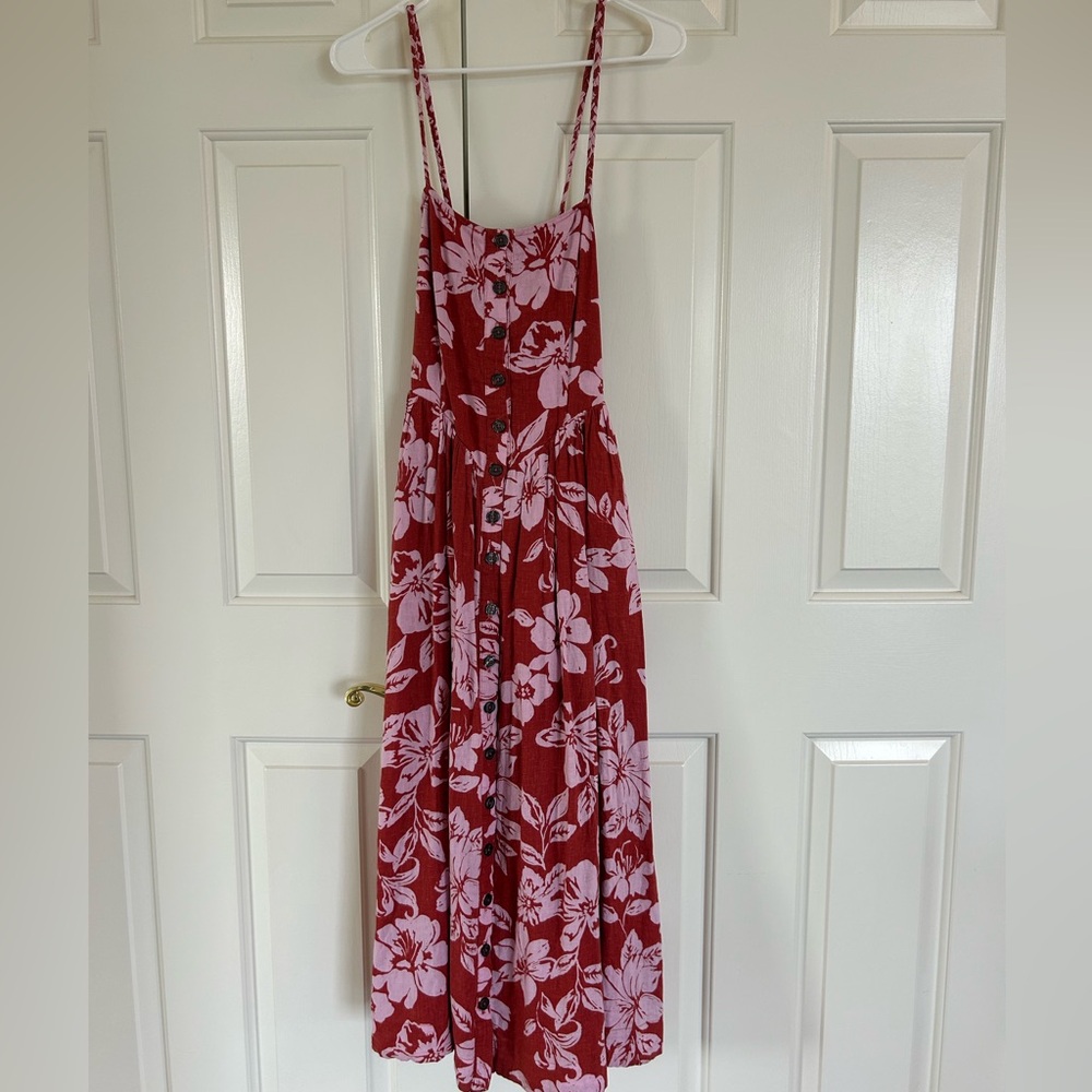 Free people Hawaiian floral sundress